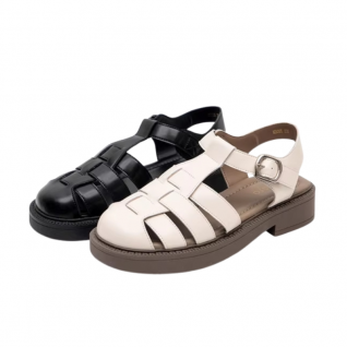 Spring and Summer Closed Toe Flat Women's Fisherman Sandals 