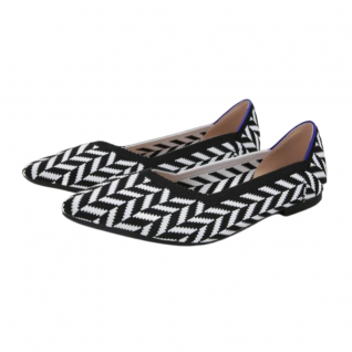 Customized Flyknit Pattern Casual Flats Women's Shoes