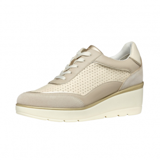 Platform Lace-up Cutouts Sneakers Women's Casual Shoes