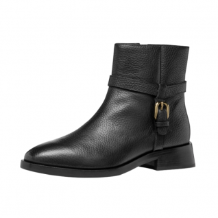 Inside Zip Closure Buckle Strap Dressy Boots Women's Shoes